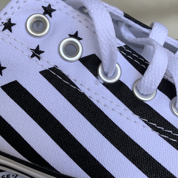 CONVERSE CTAS OX WHITE/BLACK/WHITE MENS - Picture 14 of 15